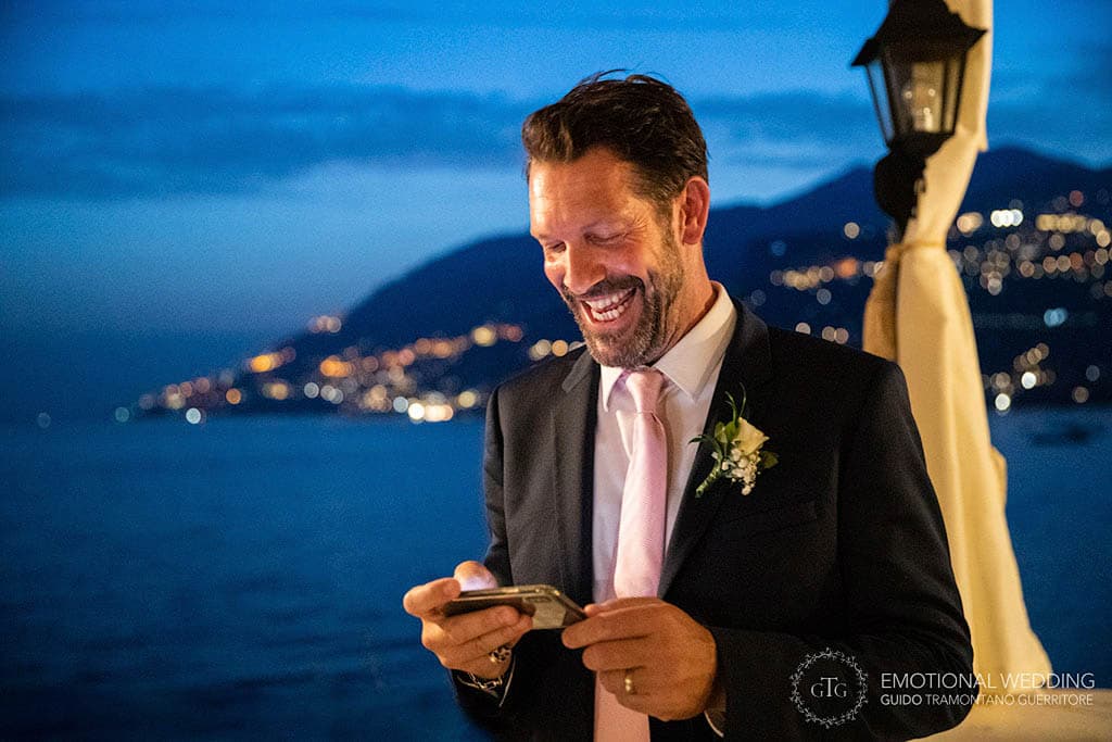 best man speech at a mixed wedding in Amalfi coast