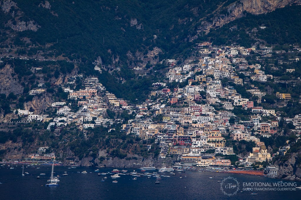 view of positano from praiano