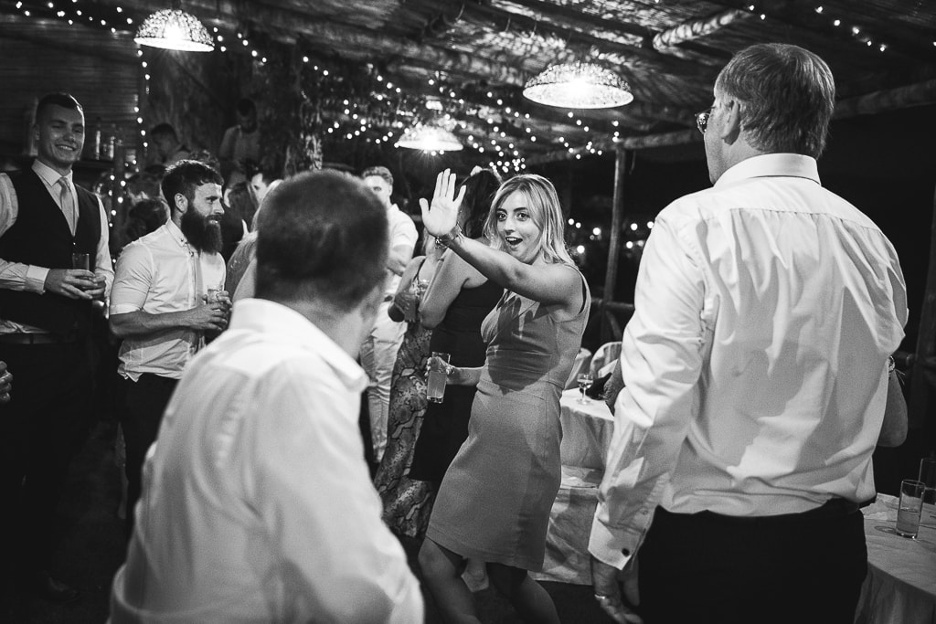 people dancing at a wedding party
